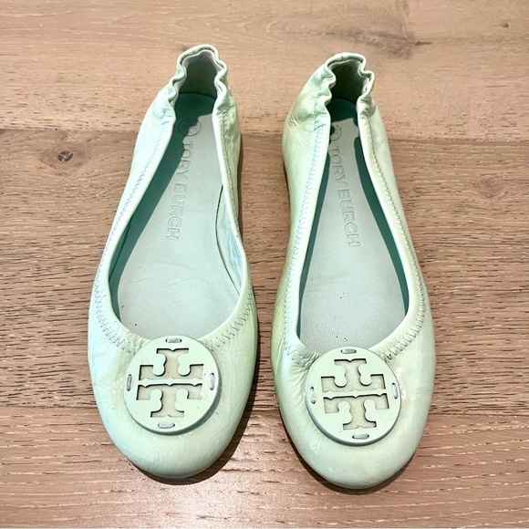 Tory Burch Mint Green Ballet Flats - Picture 2 of 4